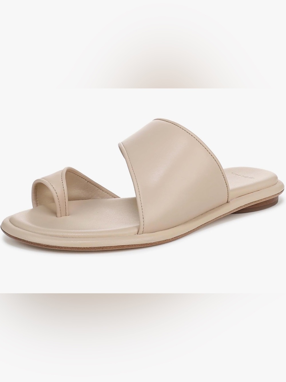 Vince Lukas Cross-Strap Toe Loop Slide Sandals size 9.5